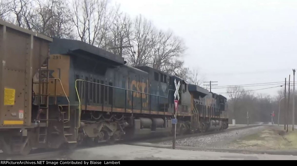 EVWR coal train from CSX